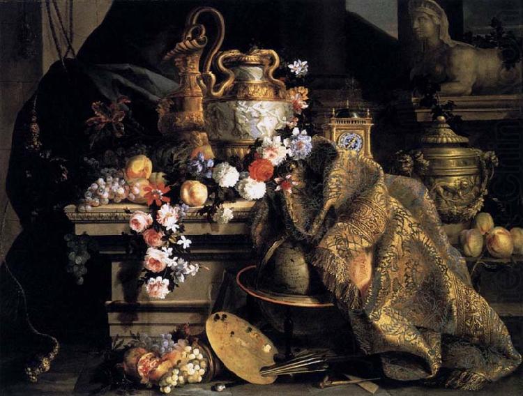 Jean-Baptiste Monnoyer Still-Life of Flowers and Fruits china oil painting image